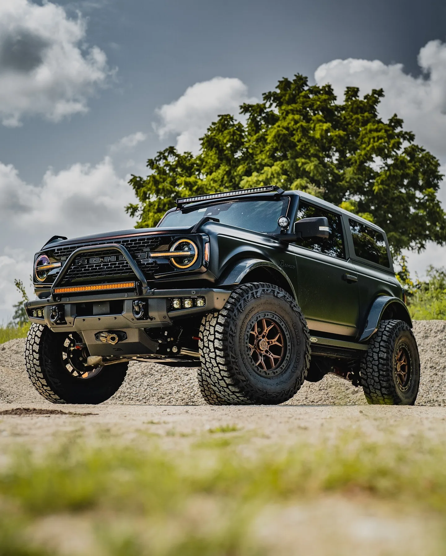 Ford Bronco Two-Door custom build by Ernie's Custom Shop