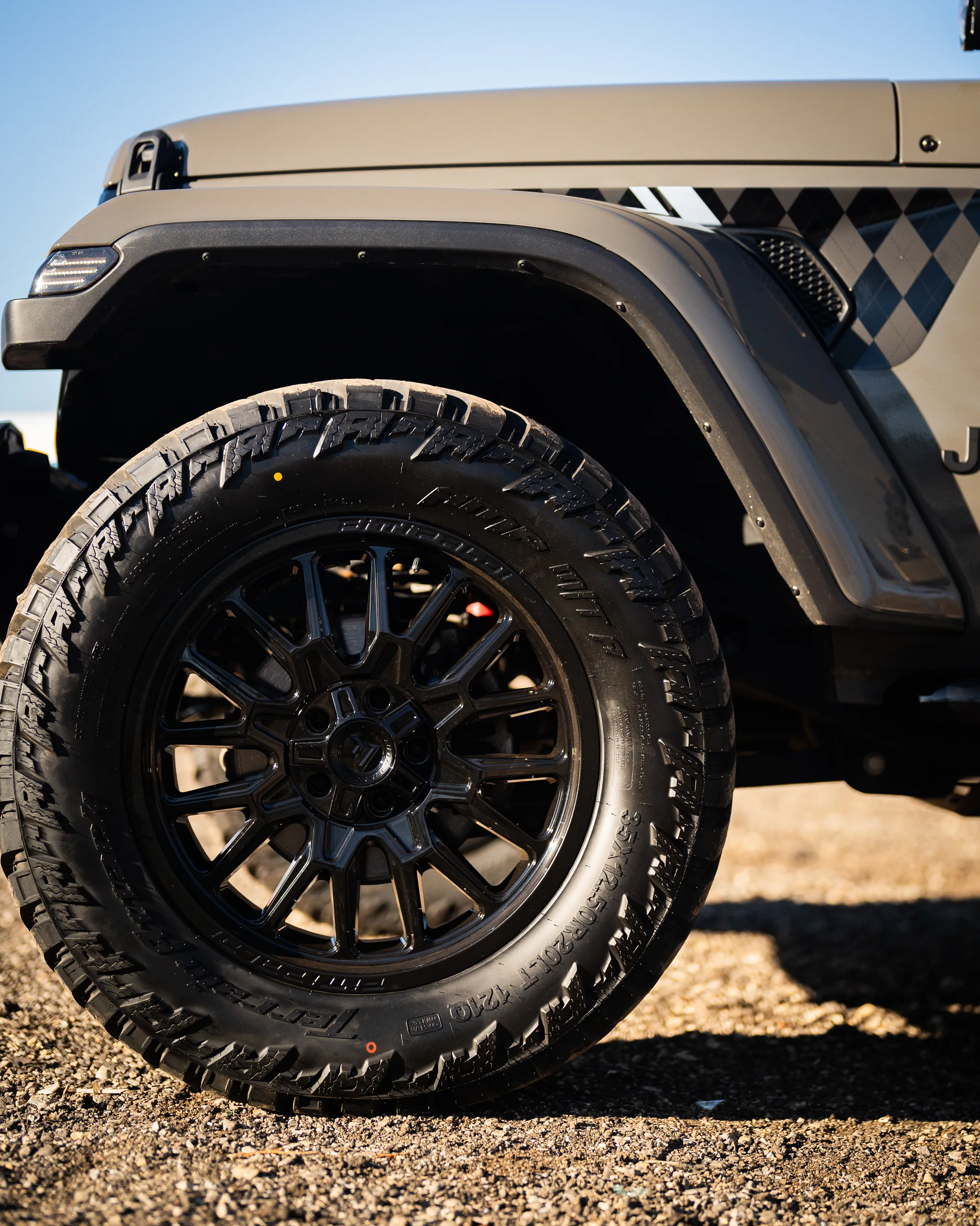 Tires work at Ernie's Custom Shop
